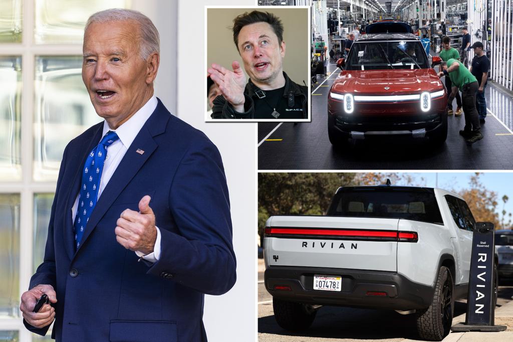 The lame-duck Biden administration lends $6.6 billion to Tesla rival Rivian